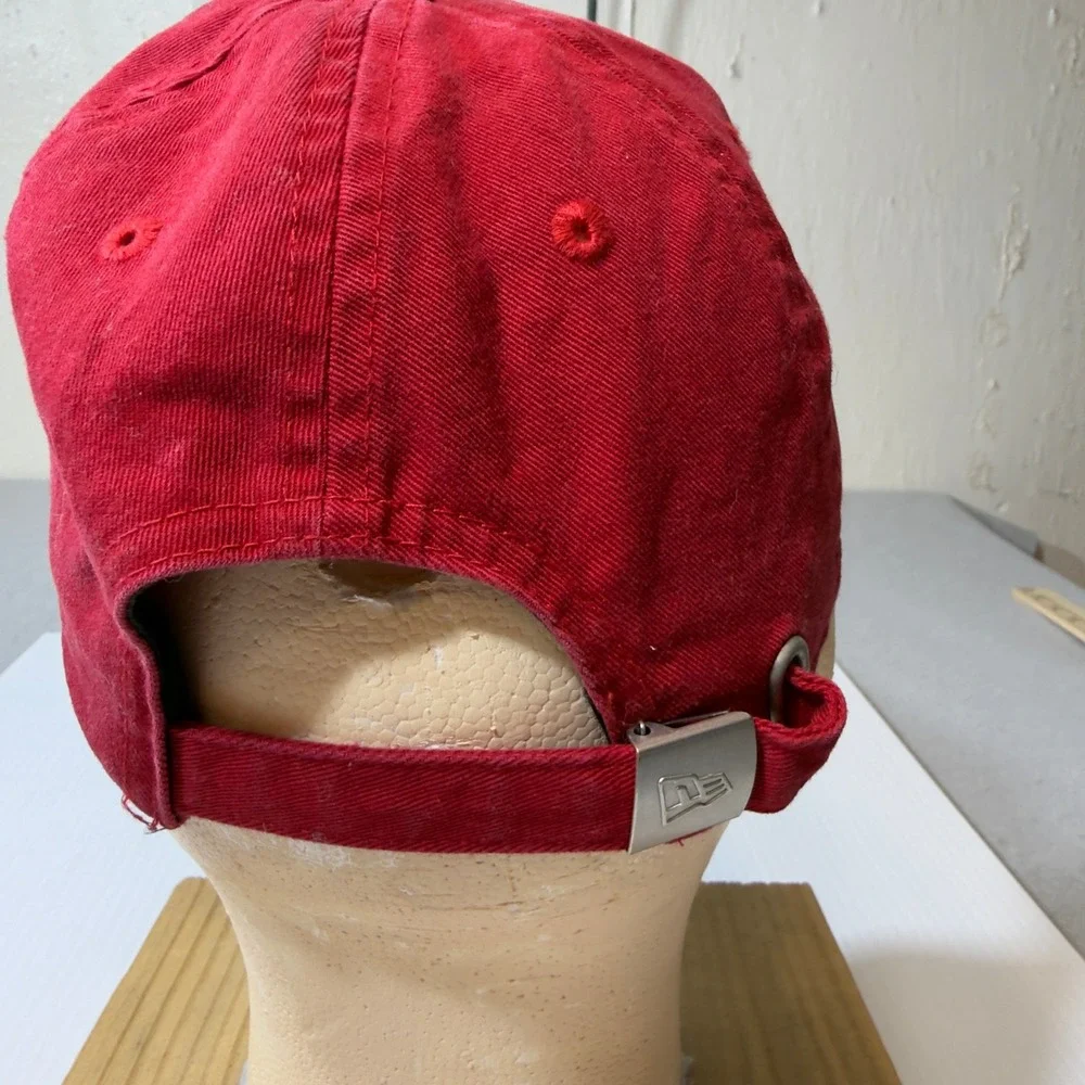 Washington Nationals MLB Baseball Cap Red New Era 9TWENTY Adjustable Strap‎